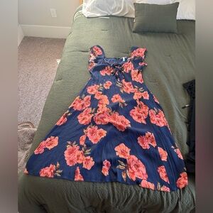 Leith floral dress. Only worn once.